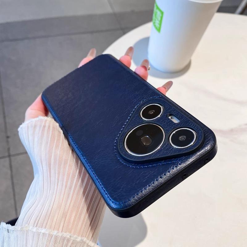 Кожаный узор в стиле ретро, подходит для чехла для мобильного телефона Huawei Pura70pro P70 Ultra Кожа P70 Новая модель Полностью закрывающий Противоударный