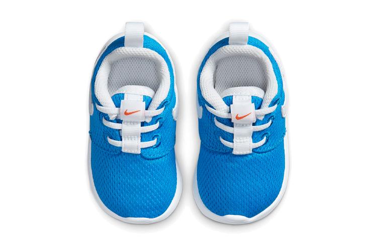 Nike Roshe One Низкие Детские Кроссовки Бело-Синие Для Младенцев и Малышей 749430-422
