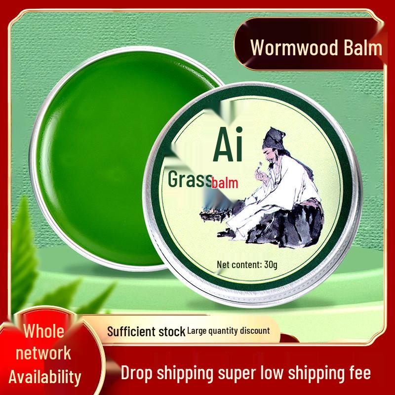 Охлаждающий бальзам с полынью и летней мятой 30 г - Средство от комаров для путешествий и кемпинга