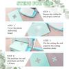 3Pcs 3 Styles Camera Carbon Steel Cutting Dies Stencils for DIY Scrapbooking Photo Album Decorative Embossing Paper Card Mixed Shapes