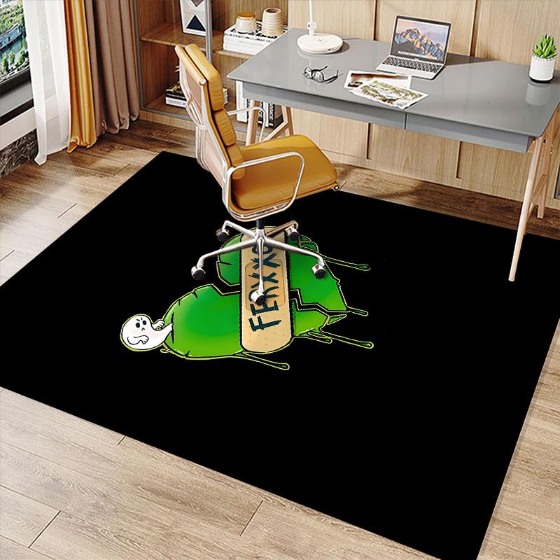 Feid6 Printed Absorbent Washable Carpet, Non-Slip Bathroom Mats, Kitchen Rugs, Yoga Mat,Living Room Entrance, Camping Picnic Rugs
