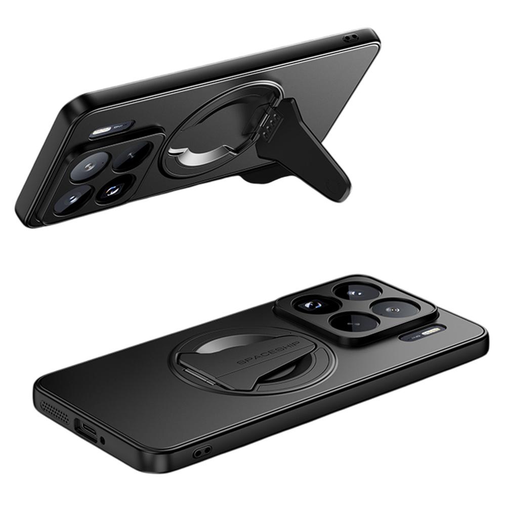 For Xiaomi 15S Pro Case Compatible with MagSafe Hidden Kickstand Skin-Feel Matte PC TPU Phone Back Cover