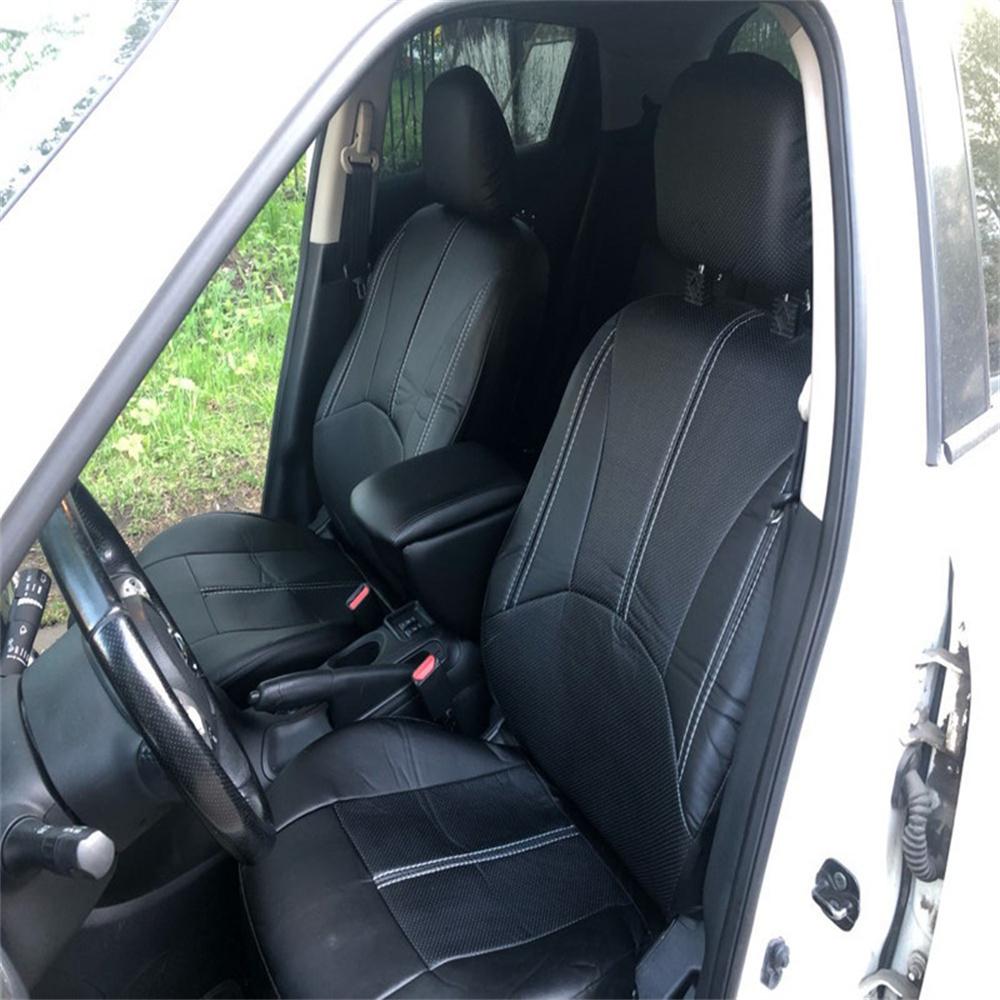 9 шт. Чехол на автомобильное сиденье Дышащая ПУ кожа Полностью закрывающий Защитник сиденья Универсальная Подушка для сиденья автомобиля Подходит для большинства автомобилей