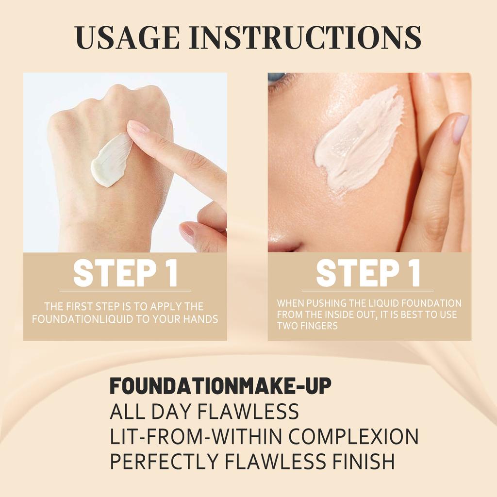 EELHOE Full Skin Concealer Foundation Cream Face Professional Blemish Cover Dark Spot Tattoo Contour Cosmetic Concealer Makeup Liquid 30g
