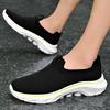 Fashion Running Shoes Men Lightweight Mesh Comfortable Flat Casual Walking Shoes Slip on Unisex Sneakers for Men Lightweight Casual Shoe