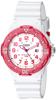 Casio Sports 3 Hand Analog White Dial Watch (Casio) Women's #LRW200H-4BV