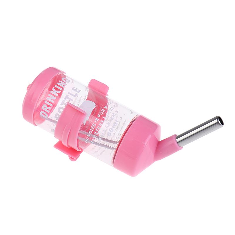 Plastic Hamster Drinker Water Bottle Dispenser Feeder Hanging Fountain