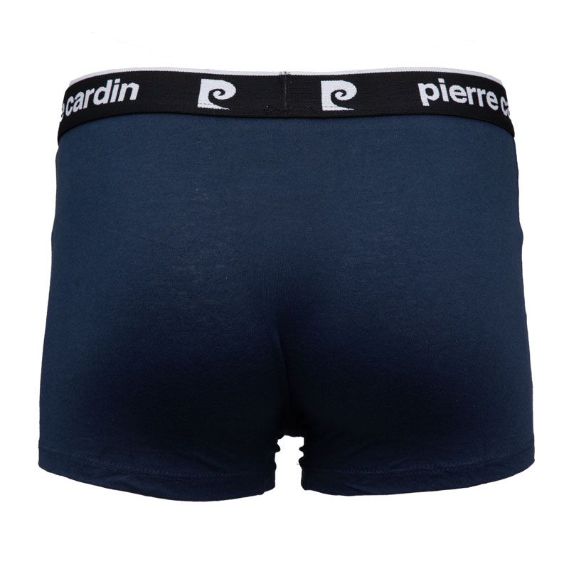 Men's Soft Cotton Boxer Shorts with Black Elastic PIERRE CARDIN