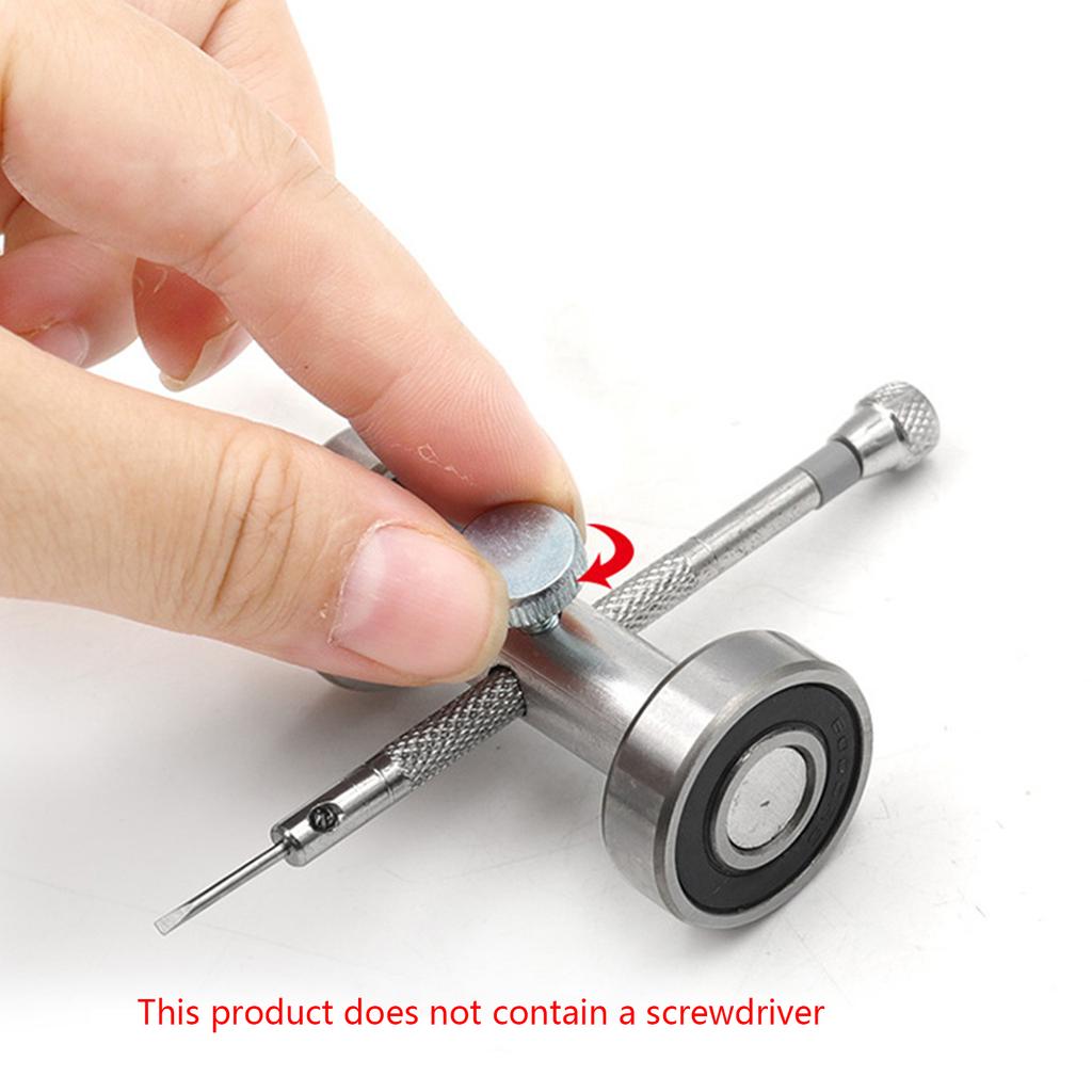 Jewelers Watch Repair Screwdriver Sharpener Holders Metal Watchmaker Jewelry Repair Tool Sharpening Guide Auxiliary Tool