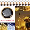 1PC 1.5M Solar Cork Wine Bottle Stopper Copper Wire String Lights  Lamps