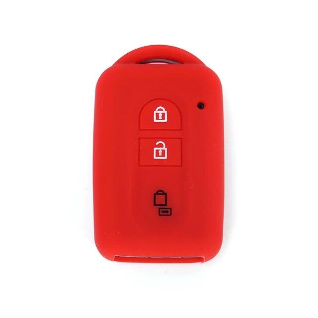 Silicone Car Key Cover Case Shell For Nissan Duke Juke Micra Qashqai X-Trail T31 Navara Tiida Pathfinder