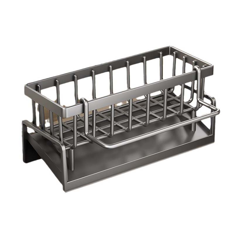 Органайзер для слива кухонной раковины из АБС-пластика, самоосушающаяся полка для раковины, держатель для мыла, губки, полотенцесушитель, фильтр-корзина