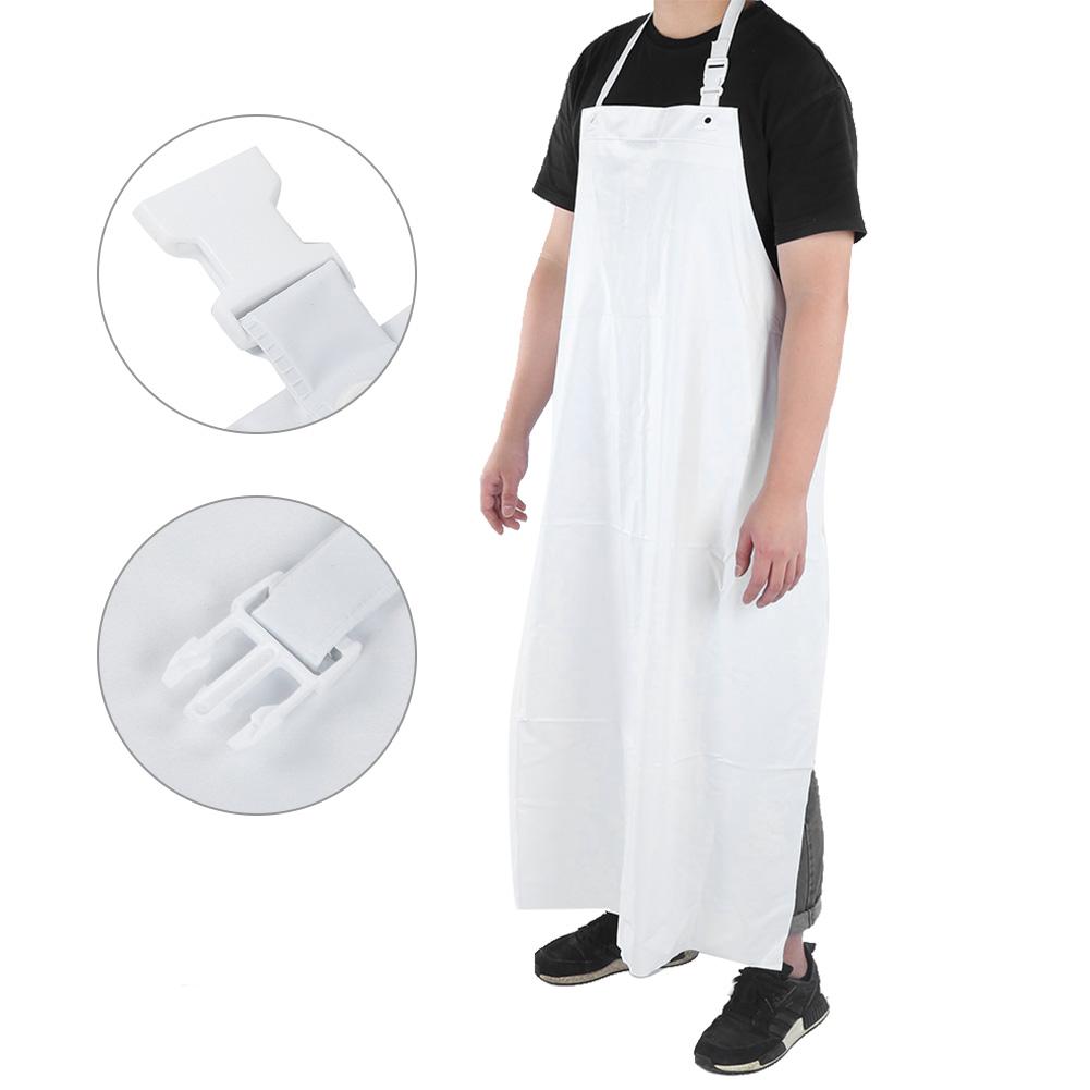 PVC Protection Apron Chemical Resistant Safety Work Wear Waterproof Dustproof 120x90cm