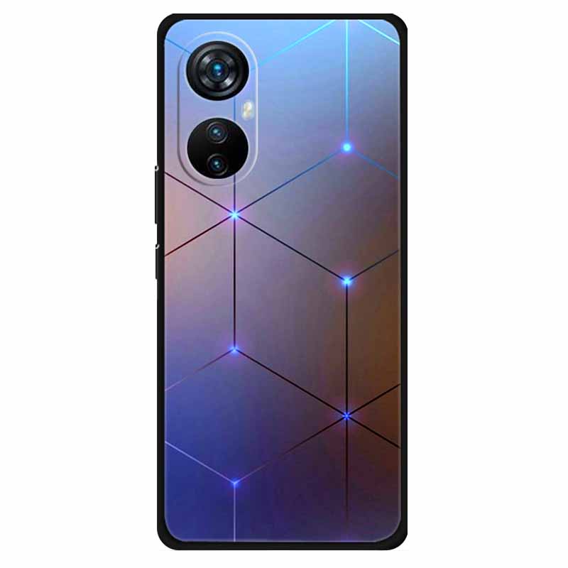 Чехол для Blackview A200 Pro Модный Силиконовый Черный Окрашенный ТПУ Мягкий Чехол для Телефона для Blackview A 200 Pro 6.67 Защитный A200Pro
