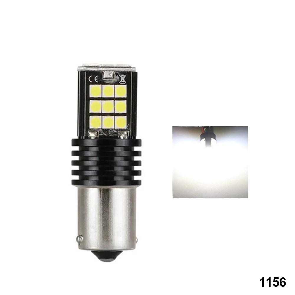 Автомобильные светодиодные фонари заднего хода, стоп-сигналы, указатели поворота, белые, красные, светодиодные лампы BA15S, 1156, 1157, 7440, BAY15D, лампы 3030