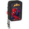 School Pencil Case - SAFTA - Spiderman Attack - 37 Tools - Children 5-14 Years - Boy