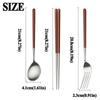 Minimalist Wooden Dinnerware Household Lunch Tableware Gift Dessert Spoon  Kitchen Accessories