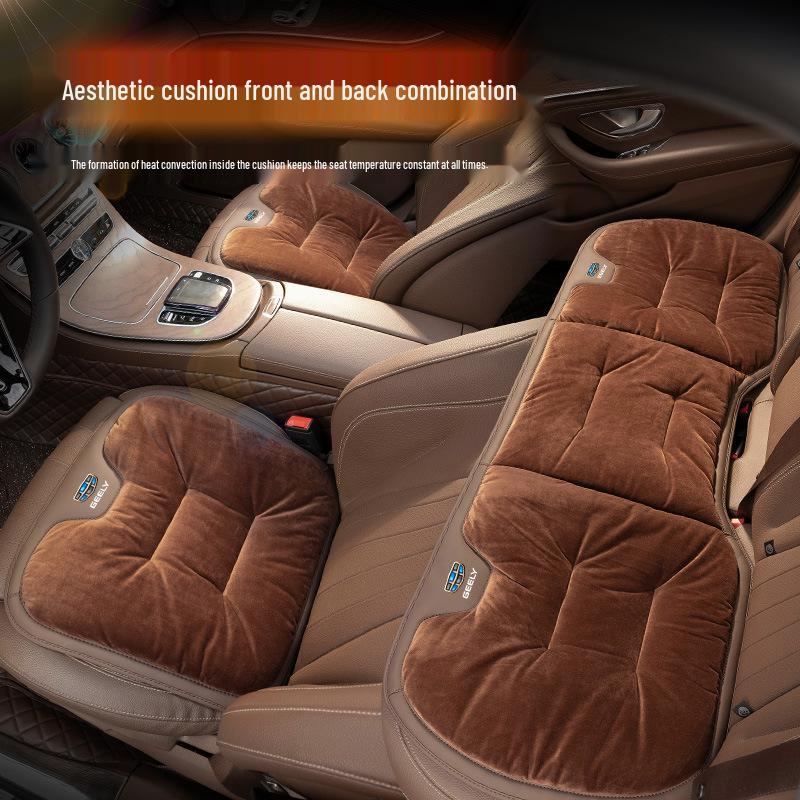 Подушки на сиденья автомобиля Geely: Зимняя фланель для Boyue, Xingrui, Emgrand, Xingyue, Vision X6, Galaxy L7