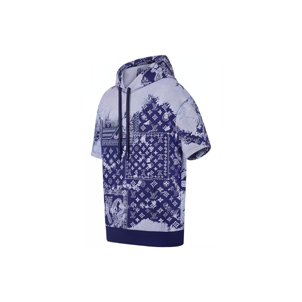 Louis Vuitton FW22 Футболка Мужская Синяя 1AA5EF