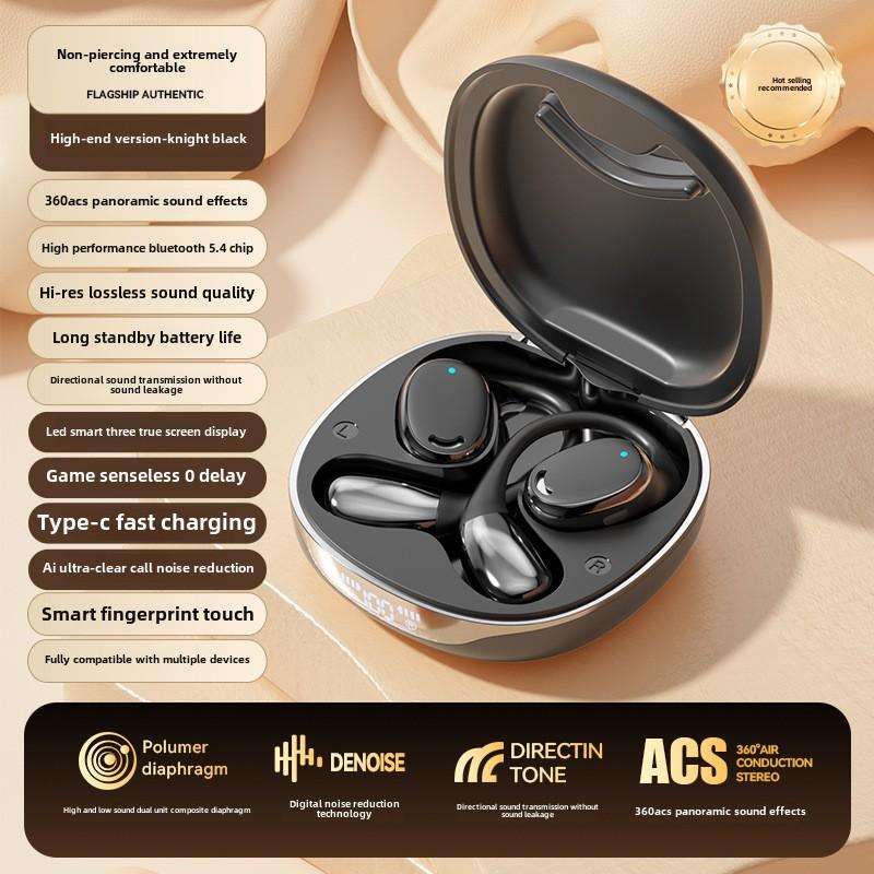 Открытые висячие наушники Bluetooth высокого качества с костной проводимостью True Wireless Ears