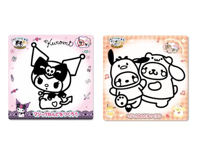 Набор из 2 штук волшебной глины Nobu Company Sanrio (Почакко, Помпомпурин и Куроми) KU4489-SET