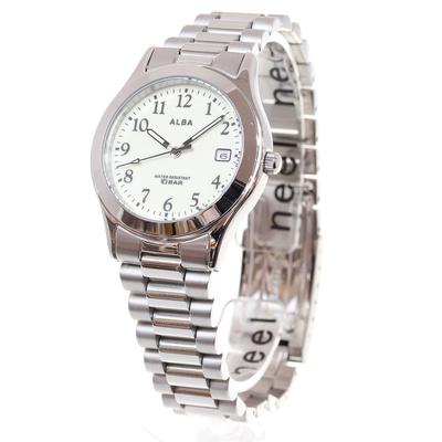 Стандартные кварцевые AQGK473 Серебристые [Часы Seiko] Мужские
