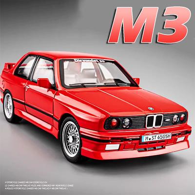 1:24 Модели Игрушечных Машин M3 530LI Металлические Литые Двери Открываются Оттянуть Назад Амортизация Звук Свет Изысканные Модели Транспортных Средств для Детей