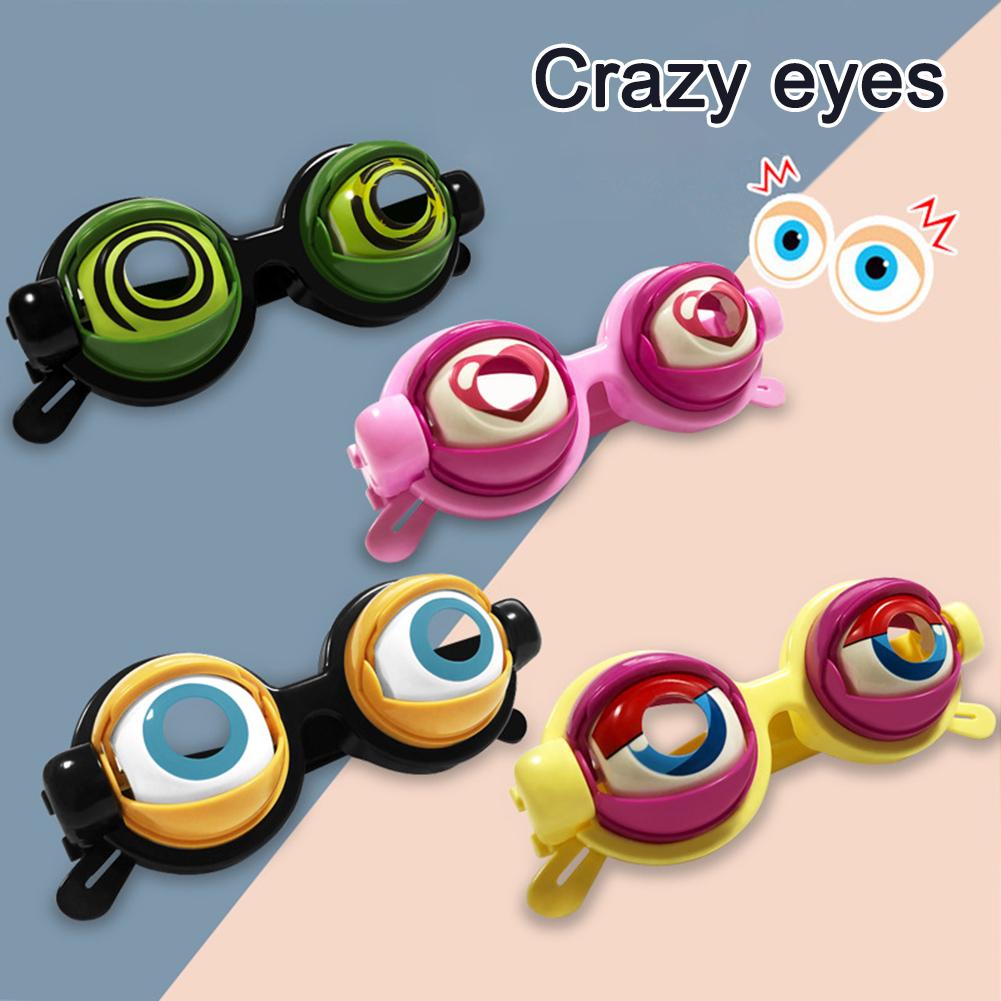 Crazy Eyes Glasses Toy For Kids Funny Novelty Pranks Glasses Party Supplies For Christmas Birthday Gifts