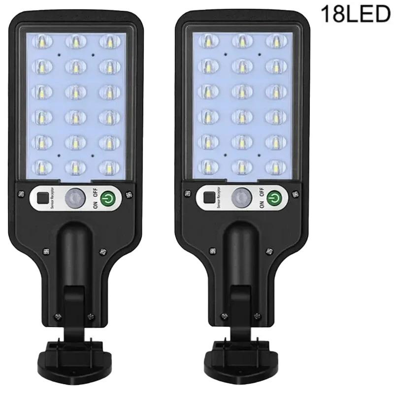 1/2 шт. Солнечный свет на открытом воздухе с 3 режимами водонепроницаемый датчик движения охранное освещение светодиодный настенный светильник садовое и уличное освещение