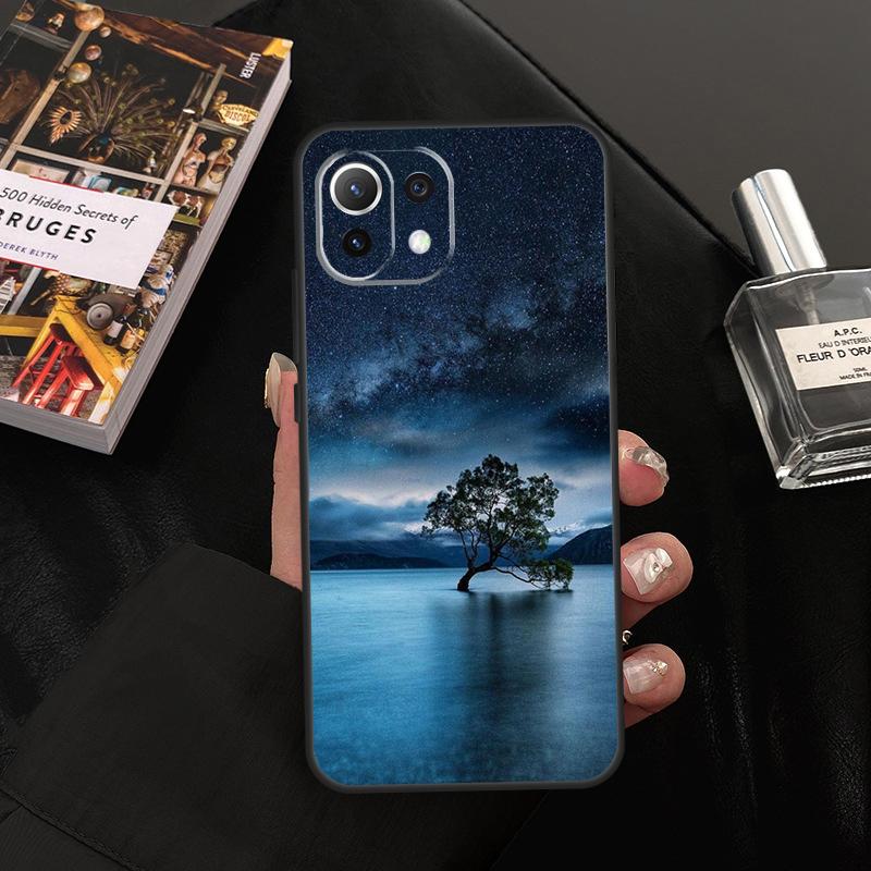 Чехол 'Звездное Космическое Лунное Ночное Небо' Для Xiaomi 14T Pro 11T 12T 13T 13 14 15 Ultra POCO X7 Pro X3 X5 X6 M6 F5 F6 Pro