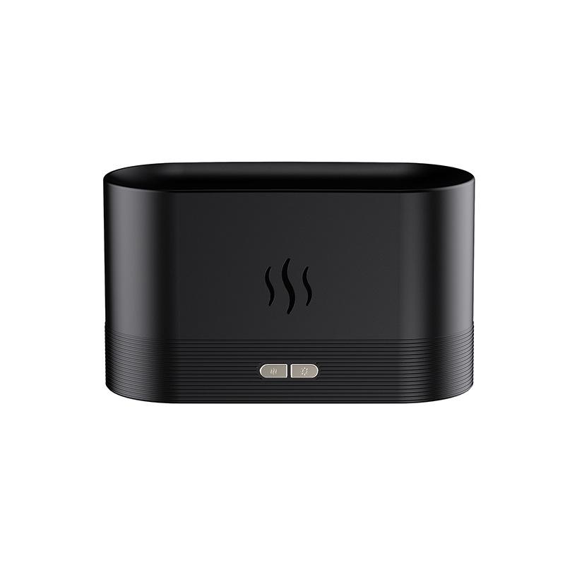 USB Aroma Diffuser with Seven-Color Light & Flame Simulation for Home