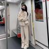 2024 Осень Женская мода омолаживающий повседневный свитер спортивный комплект