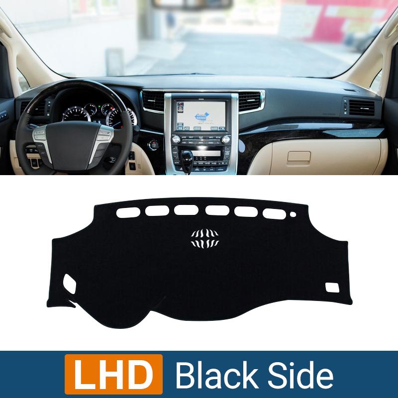 Автомобильные аксессуары для Toyota Alphard Vellfire AH20 2008-2010 2011 2012 2013 2014, приборная панель, избегайте света, анти-УФ-коврик