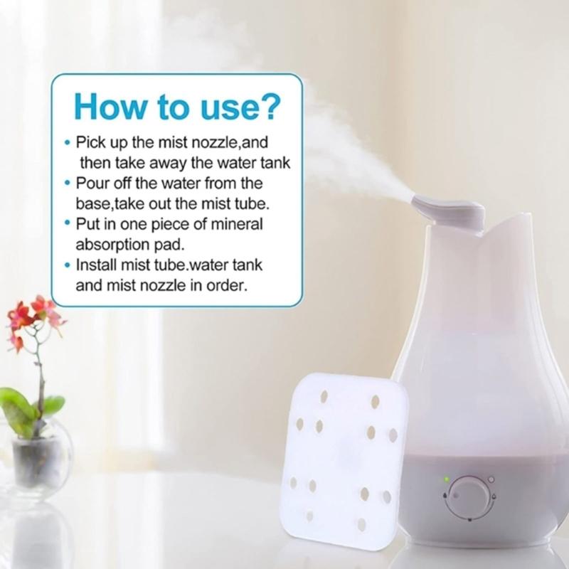 30 шт. Сменные фильтрующие подушечки для увлажнителя воздуха, минеральные абсорбирующие подушечки для моделей LV600S LV600HH, аксессуары для дома и офиса