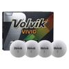 Volvik 2022 NEW VIVID Matte Color Ball Volvik Vivid Vivid 1 Dozen 12 Balls Imported Directly from the USA White