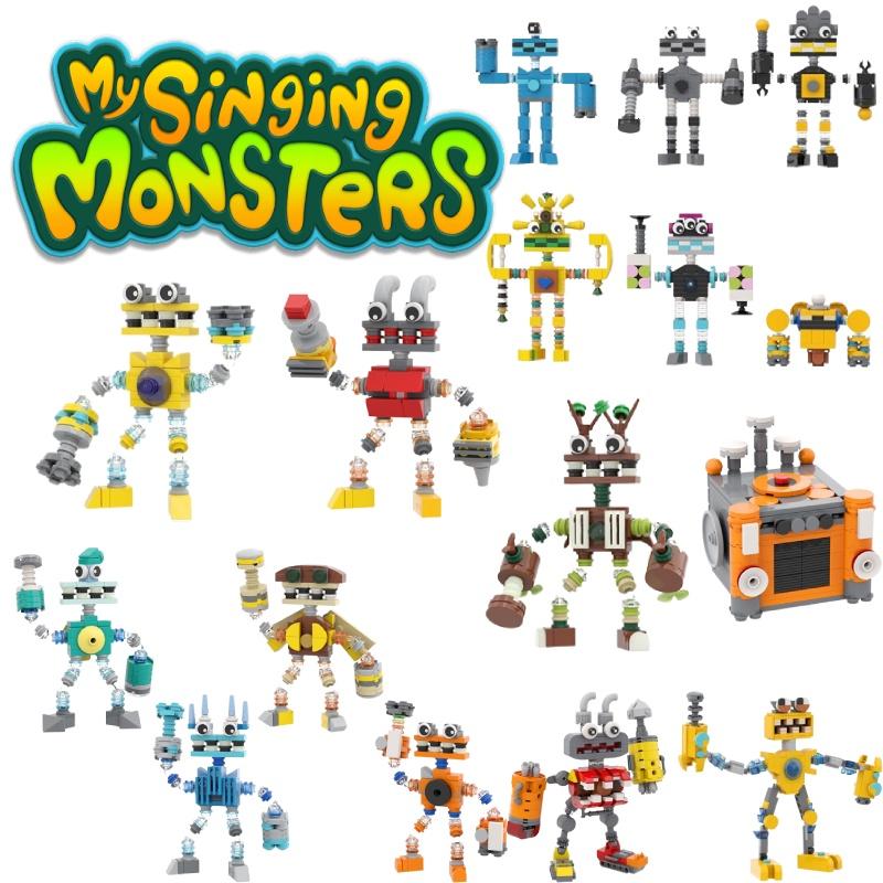 Moc My Singing Monster Развивающие строительные блоки для интеллектуального развития и общения родителей с детьми в наличии