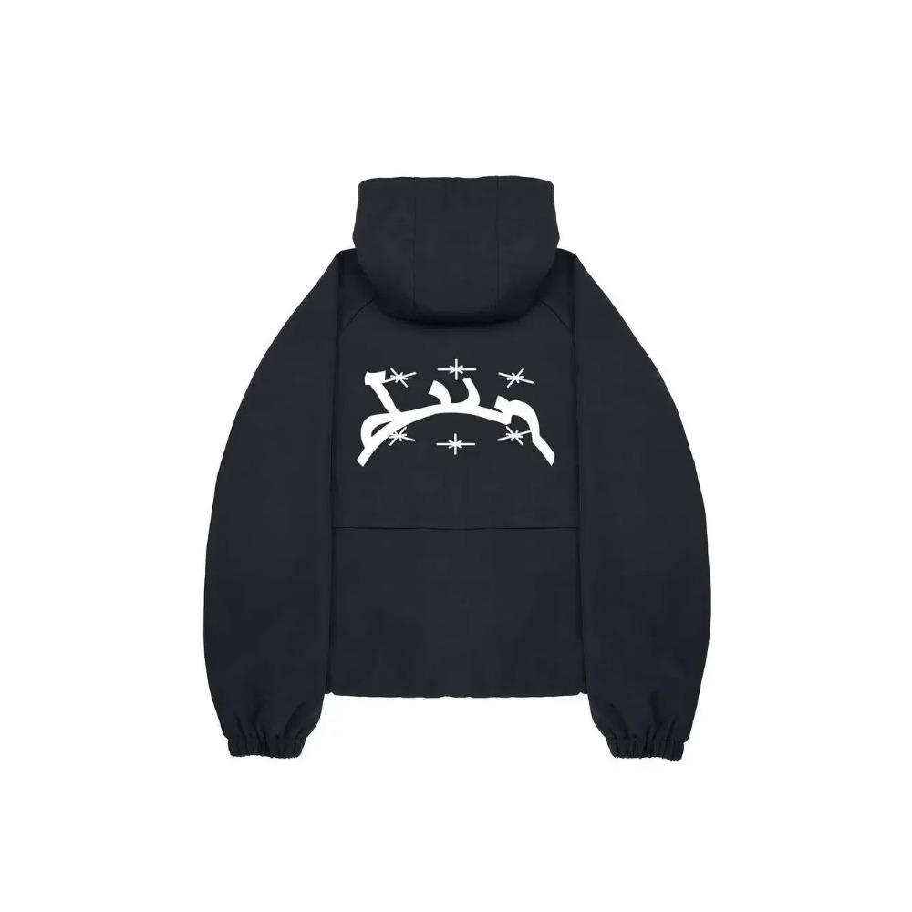 ZYLLO Уличная одежда Y2k Олимпийка Ретро Классический принт Ветровка на молнии Толстовка с капюшоном Мужская Женская Мода Харадзюку Куртка-бомбер Топы