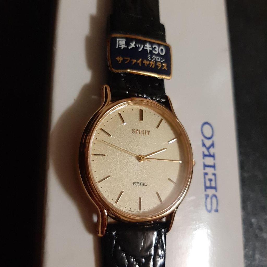 [USED] Extremely Rare Seiko Spirit Watch 5E31-6D10 (no Warranty)