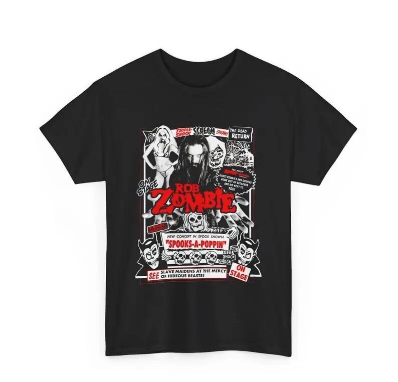 New Rob Zombie White Zombie Gift For Fans Unisex S-5XL Shirt SS2560