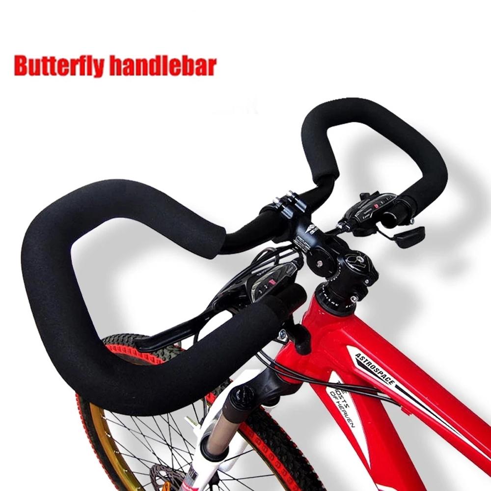 31.8mm with Cover Aluminum Zinc Zinc Alloy Bike Handlebar Butterfly Handlebar Rest Handlebar with Sponge