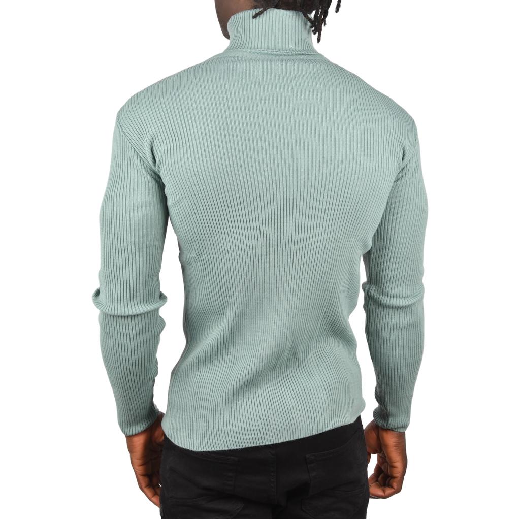 DeepSEA Тонкий ребристый трикотаж с высоким воротником и защитой от катышков с высоким воротником 2505498