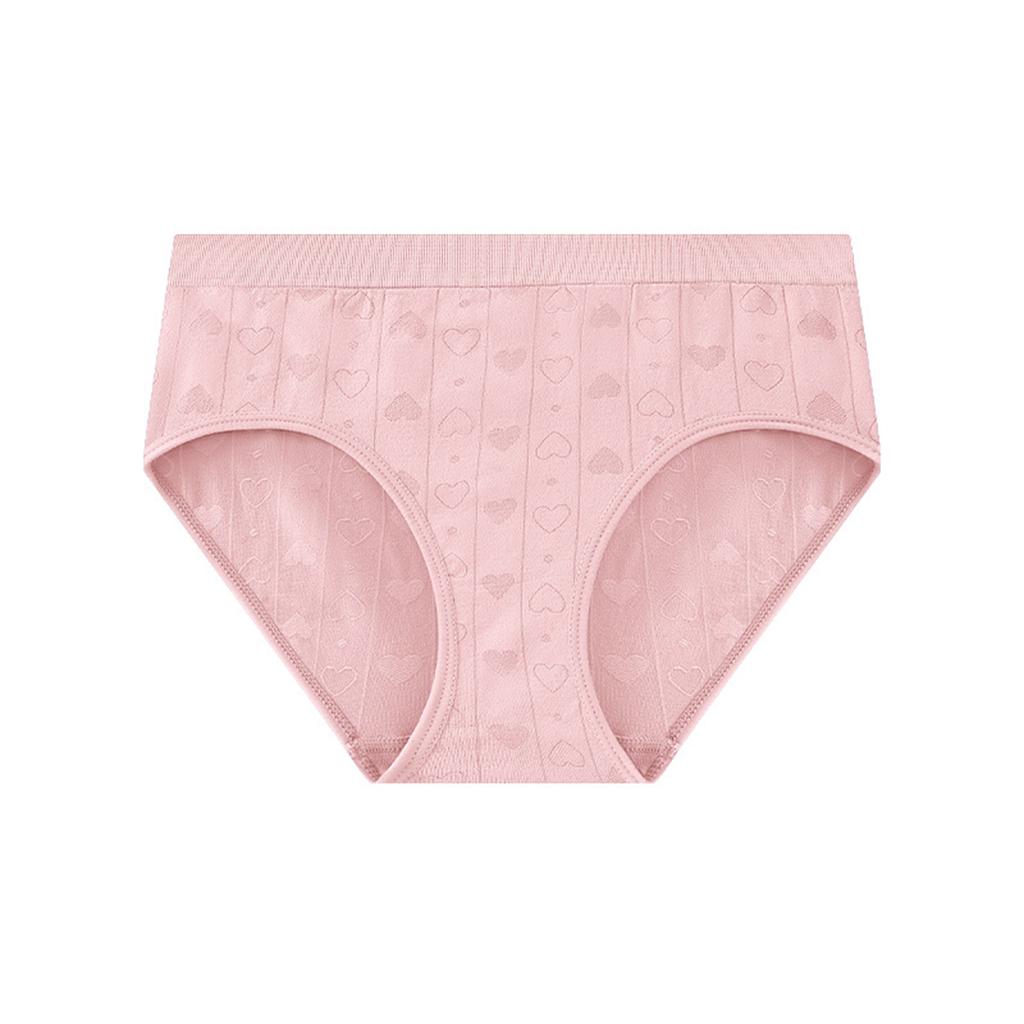 Ladies' Sexy Mid Waist Breathable Sports Seamless Underwear