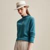 Women's Pure Cashmere Semi-High Collar Knit Sweater