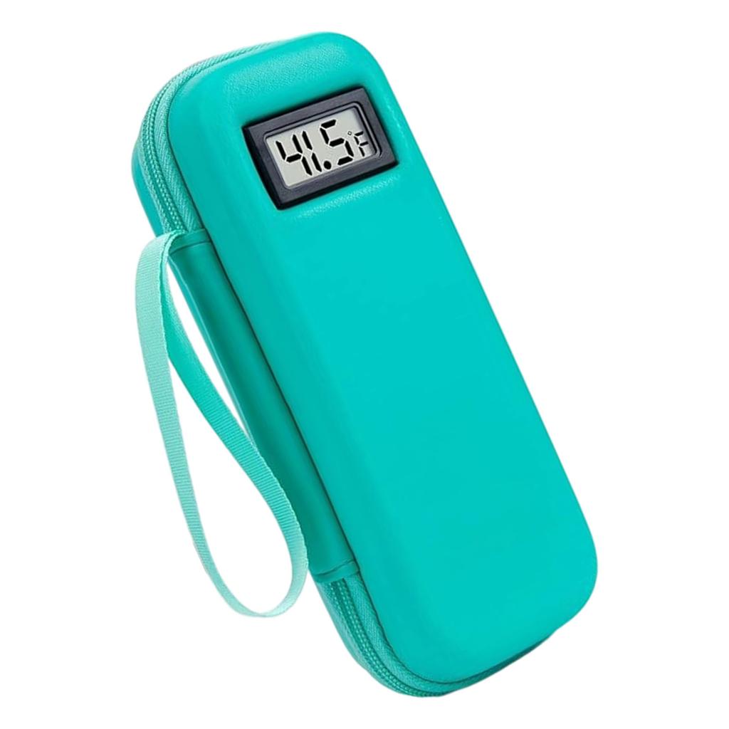 Портативная термосумка-холодильник с цифровым дисплеем температуры для путешествий на открытом воздухе, кемпинга, использования в чрезвычайных ситуациях