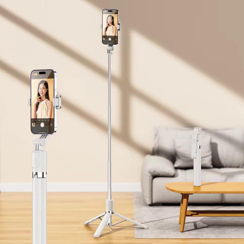 Jincheng R1S Bluetooth Selfie Stick с заполняющей подсветкой для трансляции красоты в прямом эфире