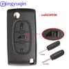 Jingyuqin CE0523/CE0536 Remote Car Key For Fiat Scudo For Peugeot Partner Expert For Citroen Berlingo Dispatch (Van) Remote Key