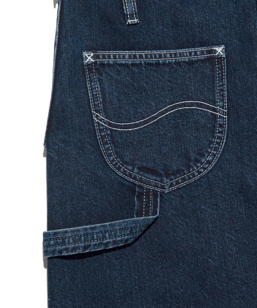 Lee Women'S Denim Overalls Skirt Indigo Dark