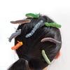 12pcs Terrifying Insect Bug Hair Clip Halloween Hand Painted Fun Hairclip Unique Hairpin For Women Girls