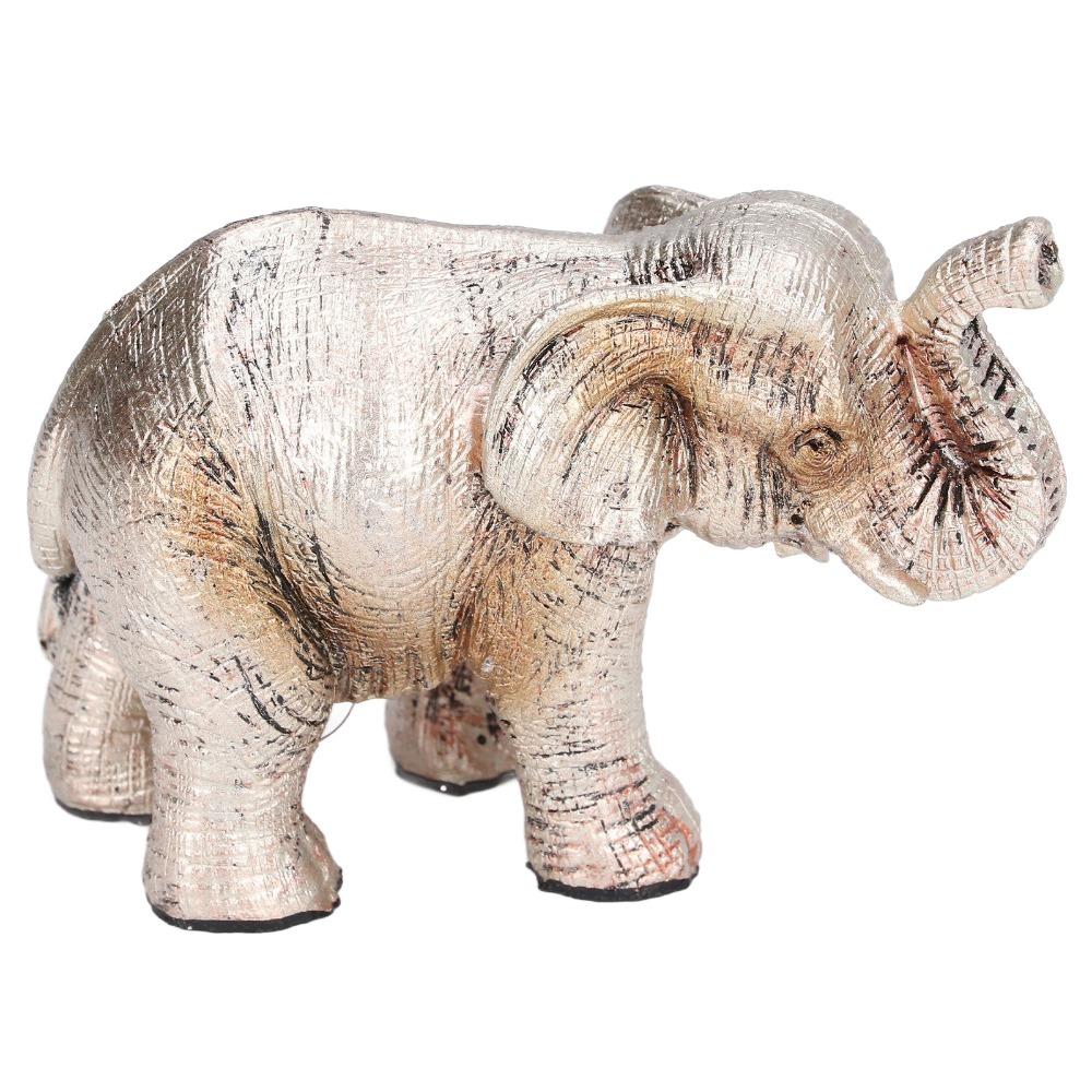 Exquisite Workmanship Elephant Statue Synthetic Resin Elephant Decoration Cabinet Decoration