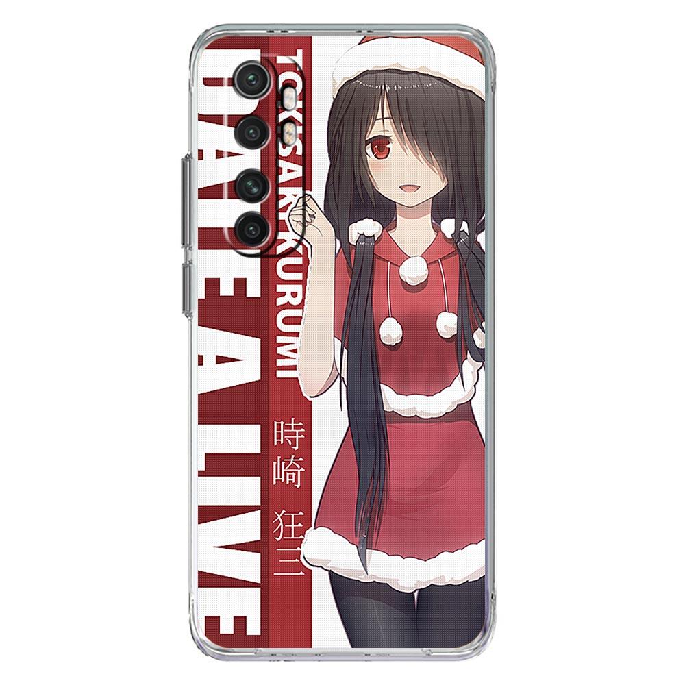 Чехол для телефона Date A Live с аниме Токисаки Куруми для Xiaomi Poco X3 NFC F3 M3 GT M4 Mi 11 Lite 5G Ultra 11T 11X 12 Pro 11i 12X